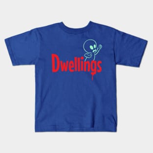 Dwellings - Ghost Logo Kids T-Shirt